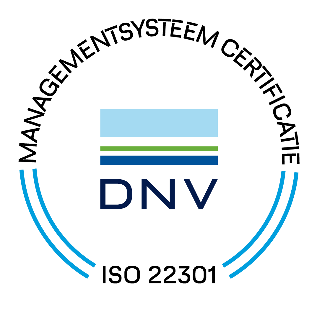 Management system certificate DNV logo