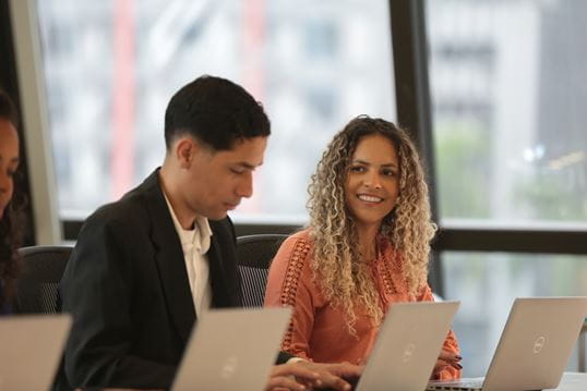 MSC employees working