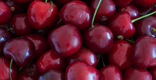 Red cherries