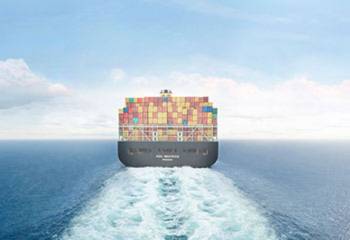 MSC vessel on open ocean