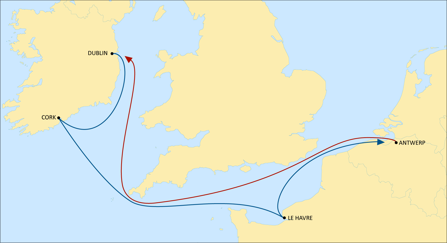 MSC Launches New Feeder Service from Dublin