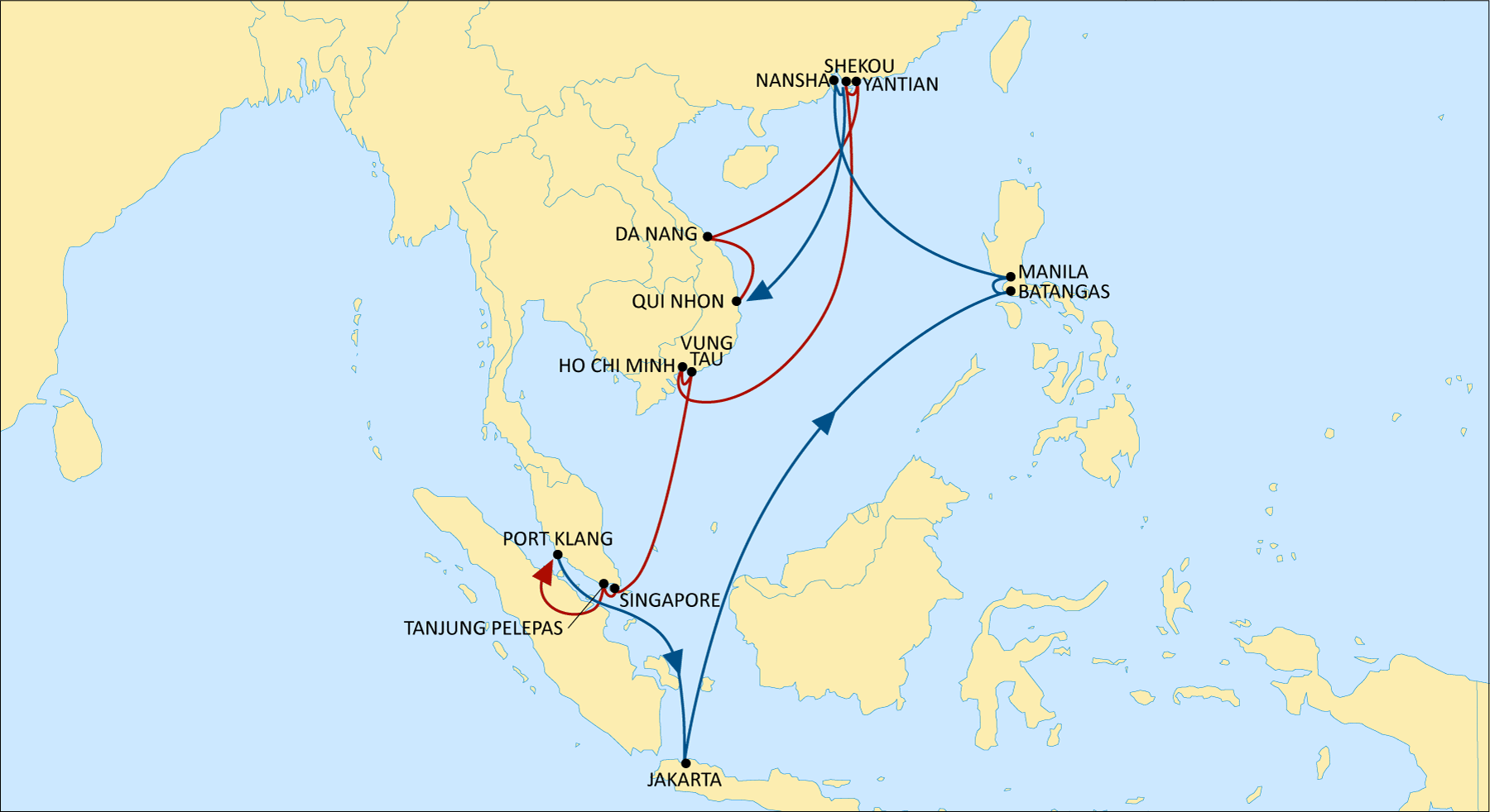 MSC Enhances Intra-Asia Network | MSC