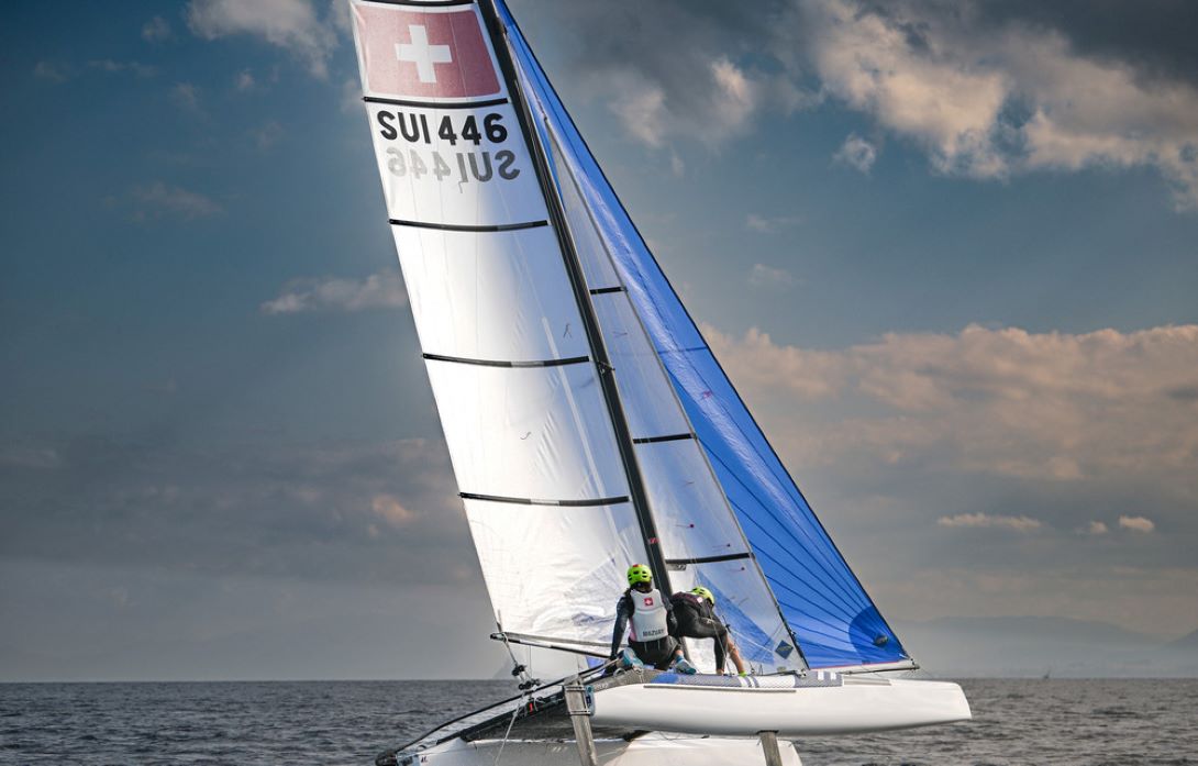 Nacra sailing team