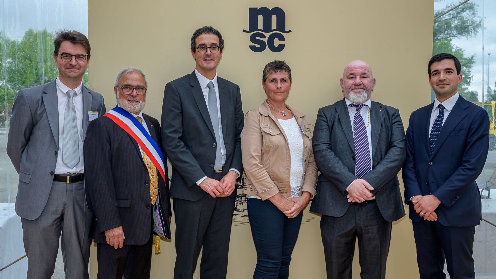 MSC officially opened its new MEDLOG Inland Terminal Paris-Bruyères on Wednesday 4 June with all key people attending the inauguration