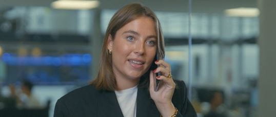 Close up of Morgane the Short Sea Expert from Belgium