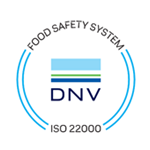 ISO 22000 for food and safety logo